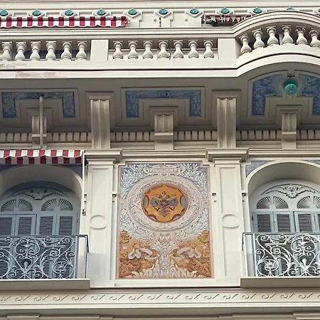 Апартаменты Ombrage 44m2 Riviera Palace Belle-epoque, Restomod Et Literie Prestige Ментона