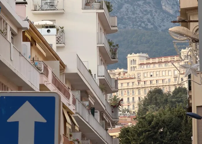 شقة Ombrage 44m2 Riviera Palace Belle-epoque, Restomod Et Literie Prestige مينتون