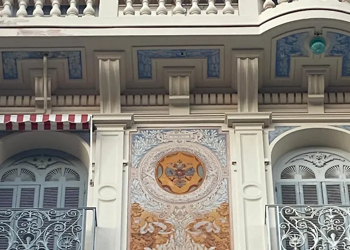 Lägenhet Ombrage 44m2 Riviera Palace Belle-epoque, Restomod Et Literie Prestige Menton